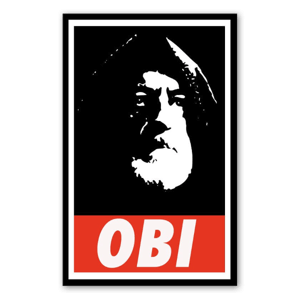 obey wan sticker