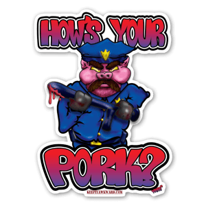 How's Your Pork desenhado por Noro 2019 keepitawkward.com 