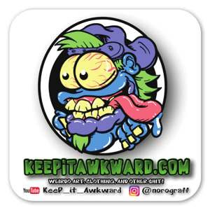 Keep it Awkward Promo desenhado por Noro 2019 keepitawkward.com 