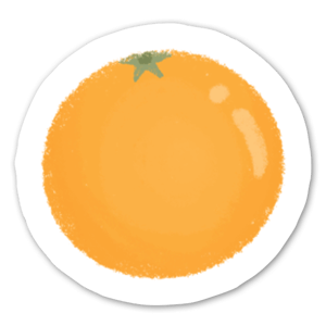 Laranja engraçada