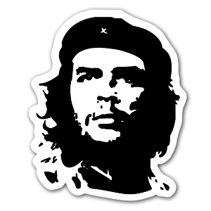 Autocolante do Che Guevara para decorares com o teu revolucionário preferido.