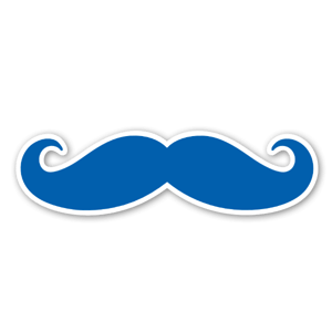 Bigode Azul  stickerapp